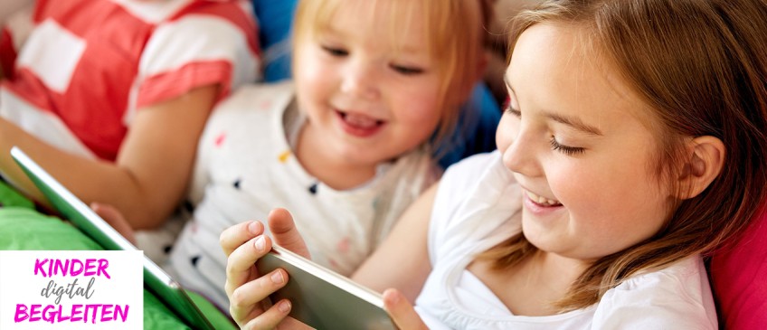 Kinder digital begleiten - Kinder nutzen Smartphones gemeinsam